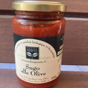 sugo di pomodoro alle olive bio 280 gram